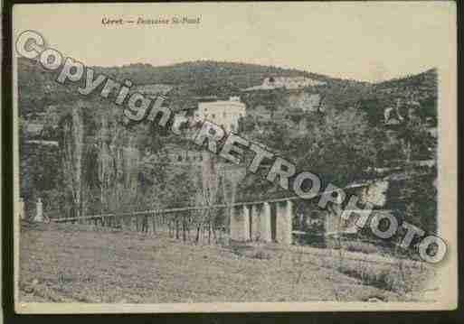 Ville de CERET Carte postale ancienne