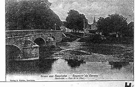 Ville de CERNAY Carte postale ancienne