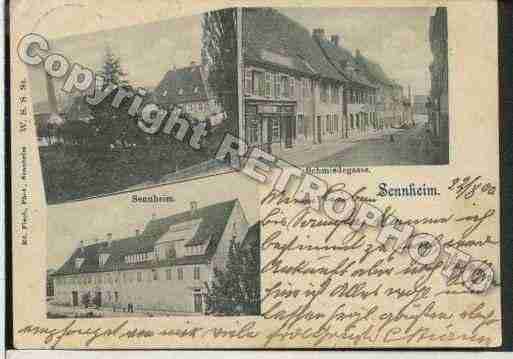 Ville de CERNAY Carte postale ancienne