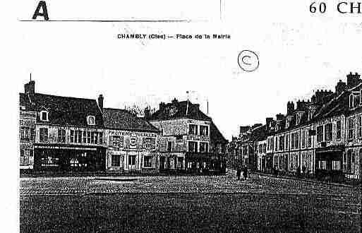 Ville de CHAMBLY Carte postale ancienne