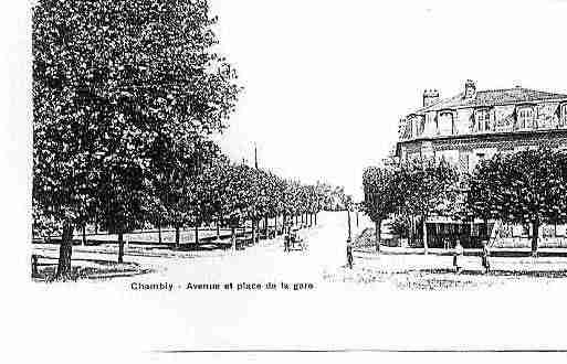 Ville de CHAMBLY Carte postale ancienne