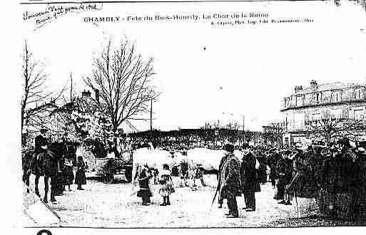 Ville de CHAMBLY Carte postale ancienne