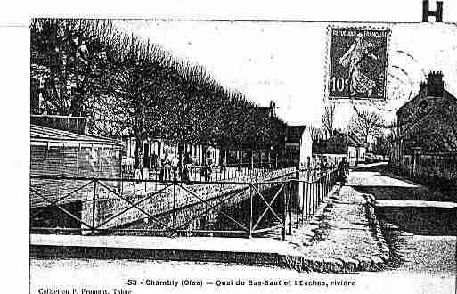 Ville de CHAMBLY Carte postale ancienne