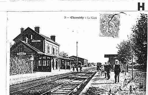 Ville de CHAMBLY Carte postale ancienne