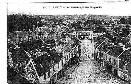 Ville de CHAMBLY Carte postale ancienne