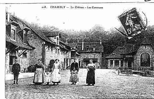 Ville de CHAMBLY Carte postale ancienne