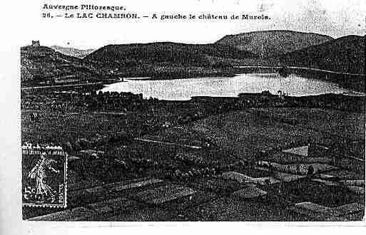 Ville de CHAMBONSURLAC Carte postale ancienne