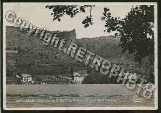 Ville de CHAMBONSURLAC Carte postale ancienne