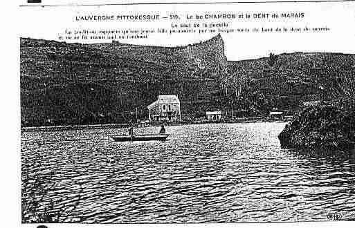 Ville de CHAMBONSURLAC Carte postale ancienne