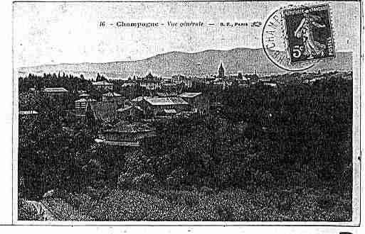 Ville de CHAMPAGNEAUMONTD\'OR Carte postale ancienne