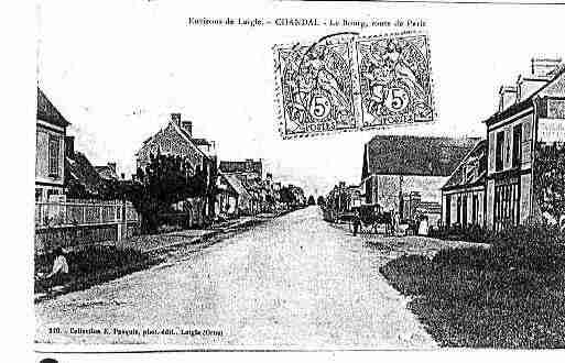 Ville de CHANDAI Carte postale ancienne