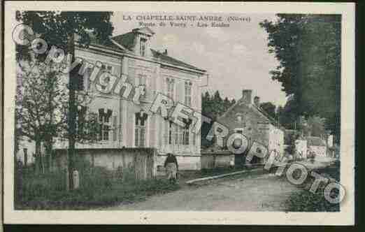 Ville de CHAPELLESAINTANDRE(LA) Carte postale ancienne