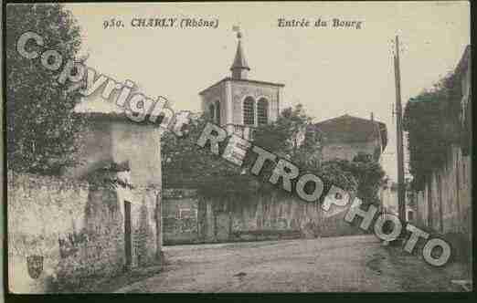 Ville de CHARLY Carte postale ancienne