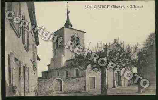 Ville de CHARLY Carte postale ancienne