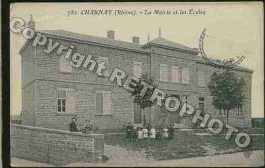 Ville de CHARNAY Carte postale ancienne