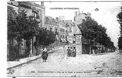 Ville de CHATELGUYON Carte postale ancienne