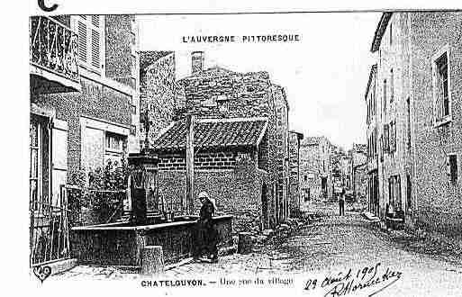 Ville de CHATELGUYON Carte postale ancienne