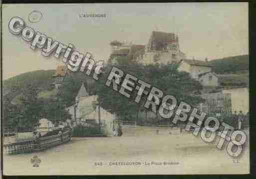 Ville de CHATELGUYON Carte postale ancienne