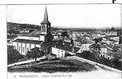 Ville de CHATELGUYON Carte postale ancienne