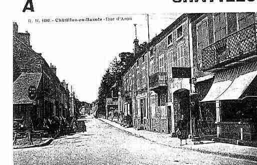 Ville de CHATILLONENBAZOIS Carte postale ancienne