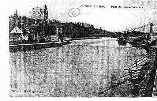 Ville de CHOISYAUBAC Carte postale ancienne