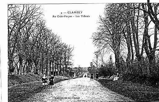 Ville de CLAMECY Carte postale ancienne