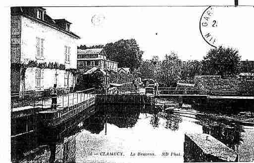 Ville de CLAMECY Carte postale ancienne