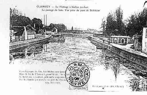 Ville de CLAMECY Carte postale ancienne