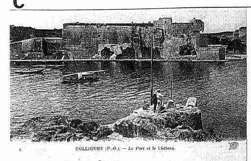 Ville de COLLIOURE Carte postale ancienne