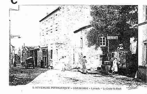 Ville de COMBRONDE Carte postale ancienne