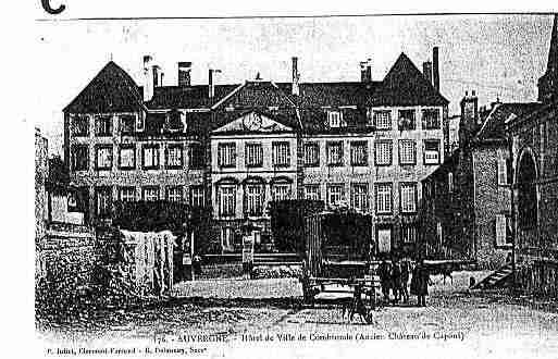 Ville de COMBRONDE Carte postale ancienne