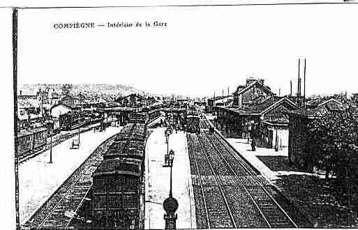 Ville de COMPIEGNE Carte postale ancienne