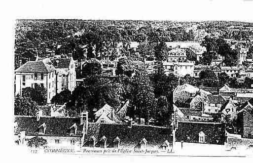 Ville de COMPIEGNE Carte postale ancienne