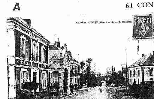 Ville de CONDESURHUISNE Carte postale ancienne