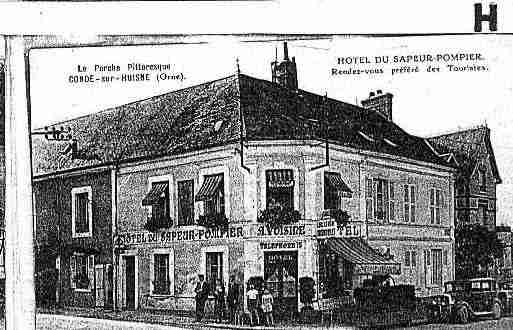 Ville de CONDESURHUISNE Carte postale ancienne