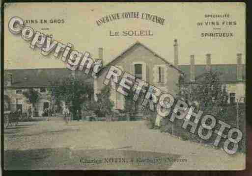 Ville de CORBIGNY Carte postale ancienne