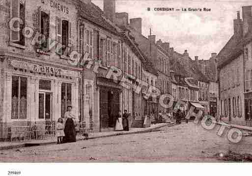 Ville de CORBIGNY Carte postale ancienne