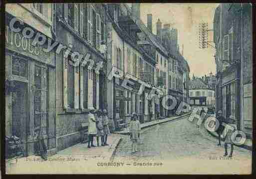 Ville de CORBIGNY Carte postale ancienne