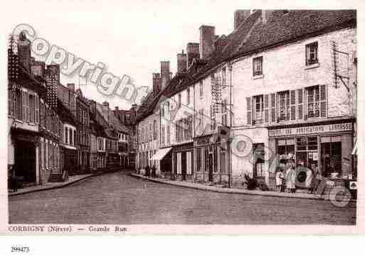 Ville de CORBIGNY Carte postale ancienne