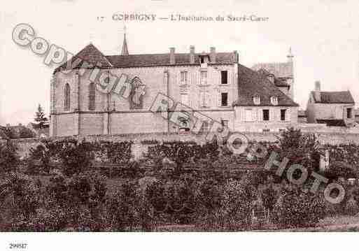 Ville de CORBIGNY Carte postale ancienne