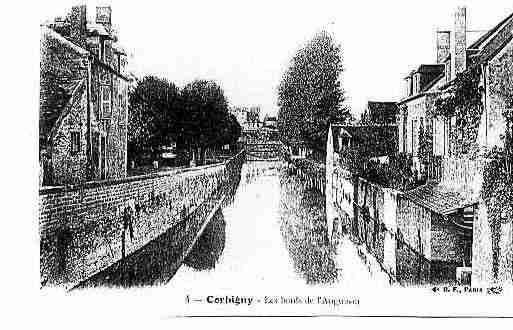 Ville de CORBIGNY Carte postale ancienne