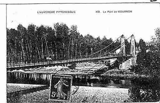 Ville de COURNOND\\\'AUVERGNE Carte postale ancienne