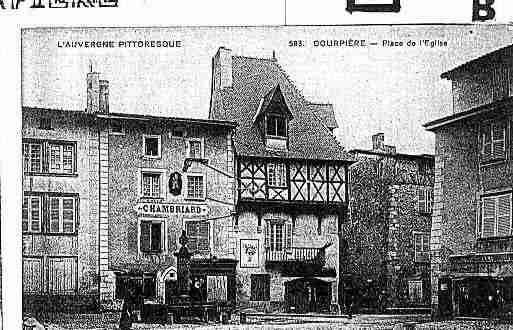 Ville de COURPIERE Carte postale ancienne