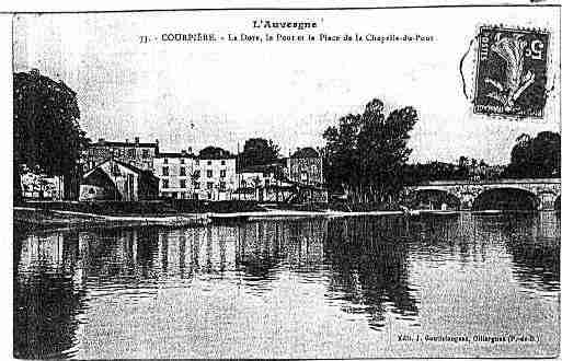 Ville de COURPIERE Carte postale ancienne