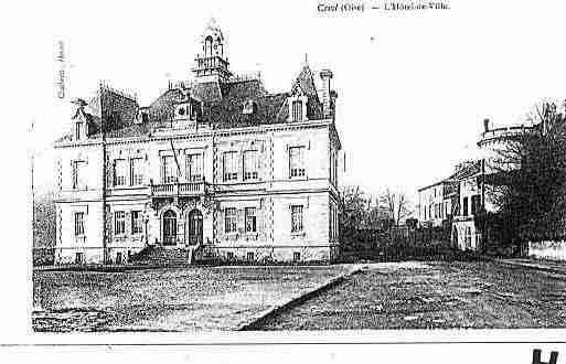 Ville de CREIL Carte postale ancienne