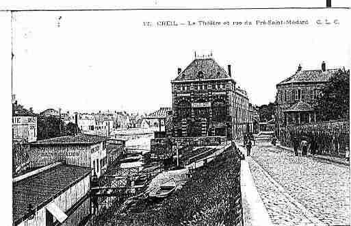 Ville de CREIL Carte postale ancienne