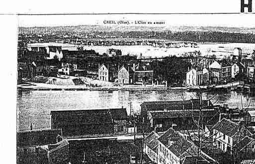 Ville de CREIL Carte postale ancienne