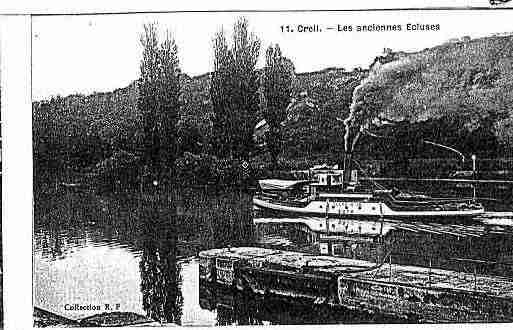 Ville de CREIL Carte postale ancienne