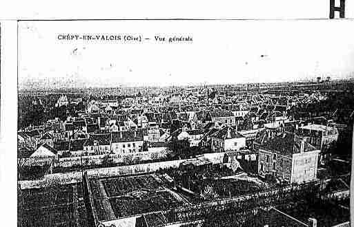 Ville de CREPYENVALOIS Carte postale ancienne