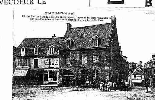 Ville de CREVECOEURLEGRAND Carte postale ancienne